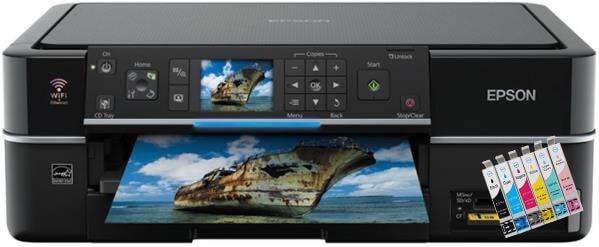 εκτυπωτής epson με συμβατά μελάνια t0791-6 multipack