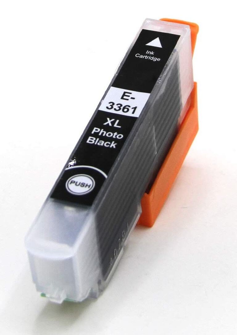 33XL 3361 photo BLACK xp540 12ml melani symvato gia epson