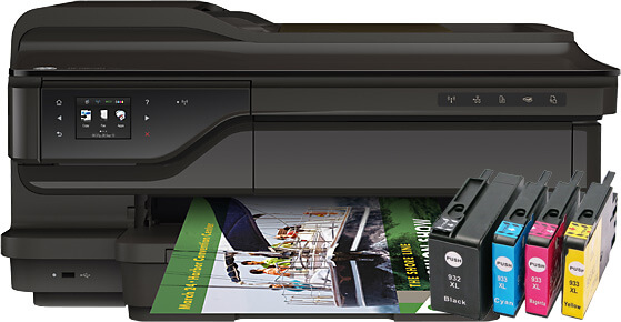 printer with 932-933xl multipack 80ml symvato