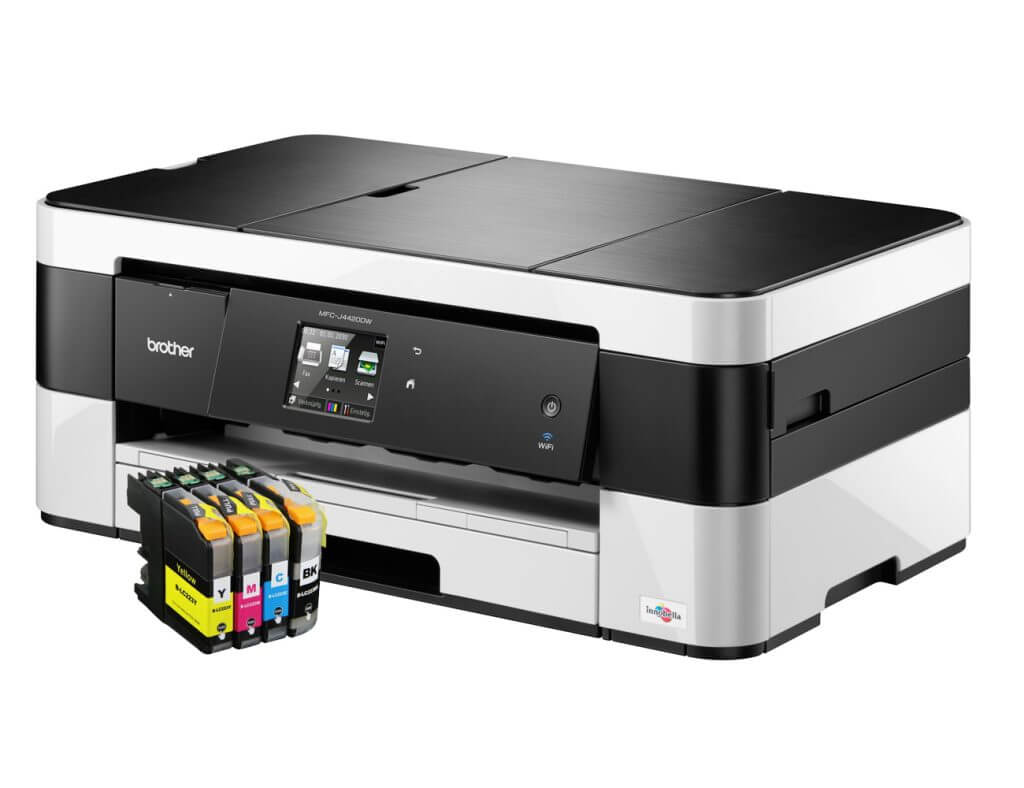 εκτυπωτής Brother με συμβατά μελάνια LC223XL