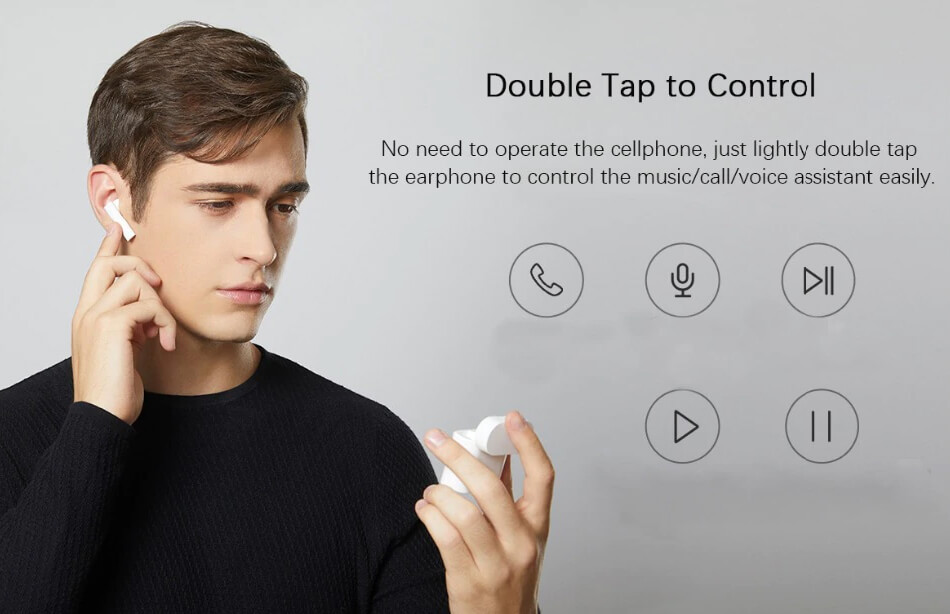 xiaomi air 2s double tap control