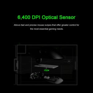 6400 dpi optical sensor on razer deathadder essential