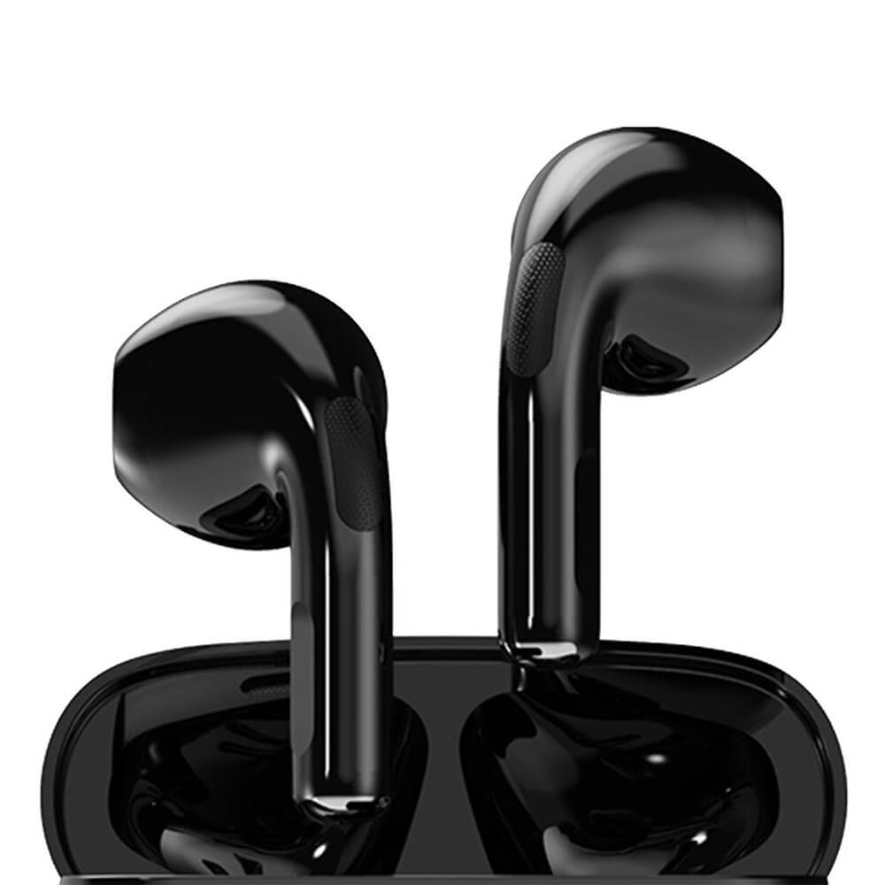 lenovo ht38 earphnoes black with charging case