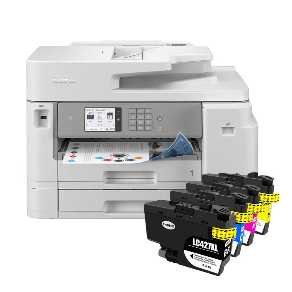 brother mfc j5955 with lc427xl set multipack melania symvata