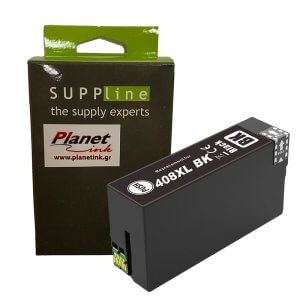 planetink 408xl black wf4810 45ml symvato melani gia epson