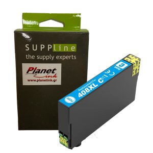planetink 408xl cyan wf4310 24ml symvato melani gia epson