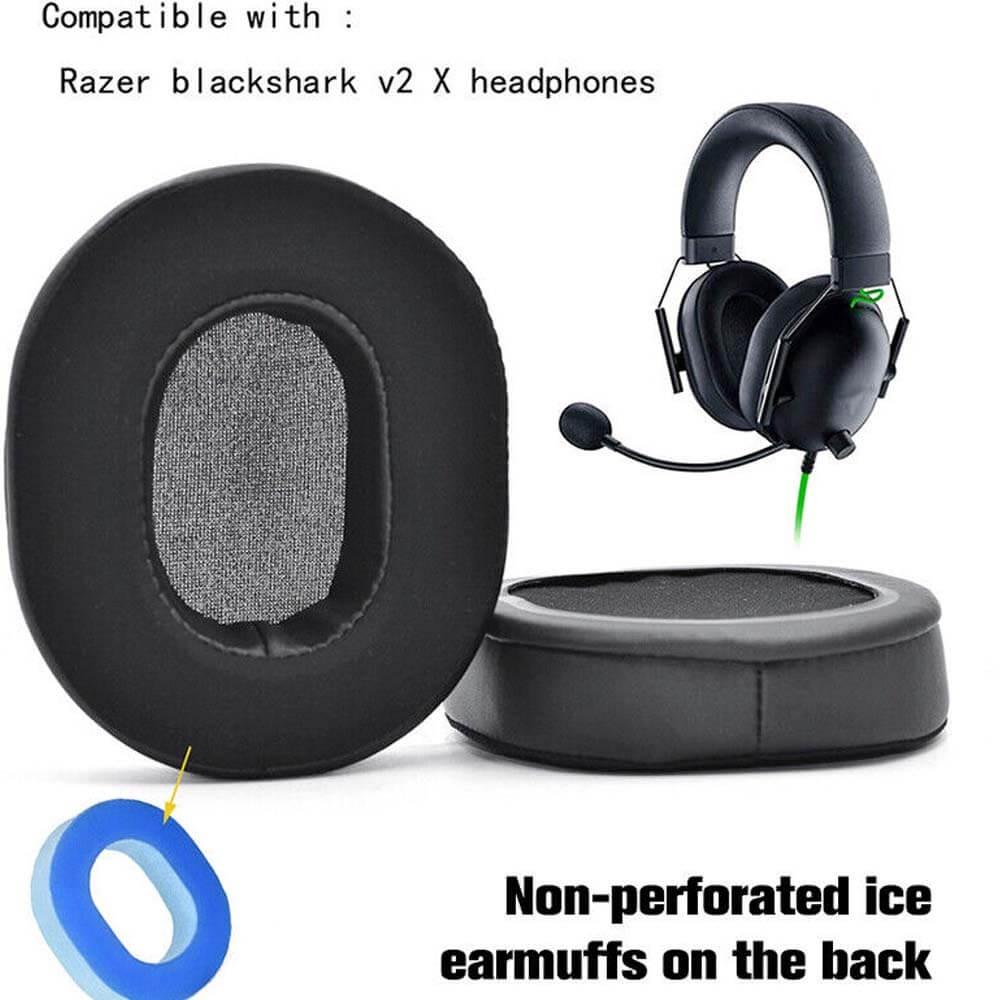 RAZER blackshark v2X antallaktika maxilarakia set 2 temaxion black