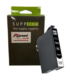 planetink 603xl black xp3150 symvato melani gia epson 16ml
