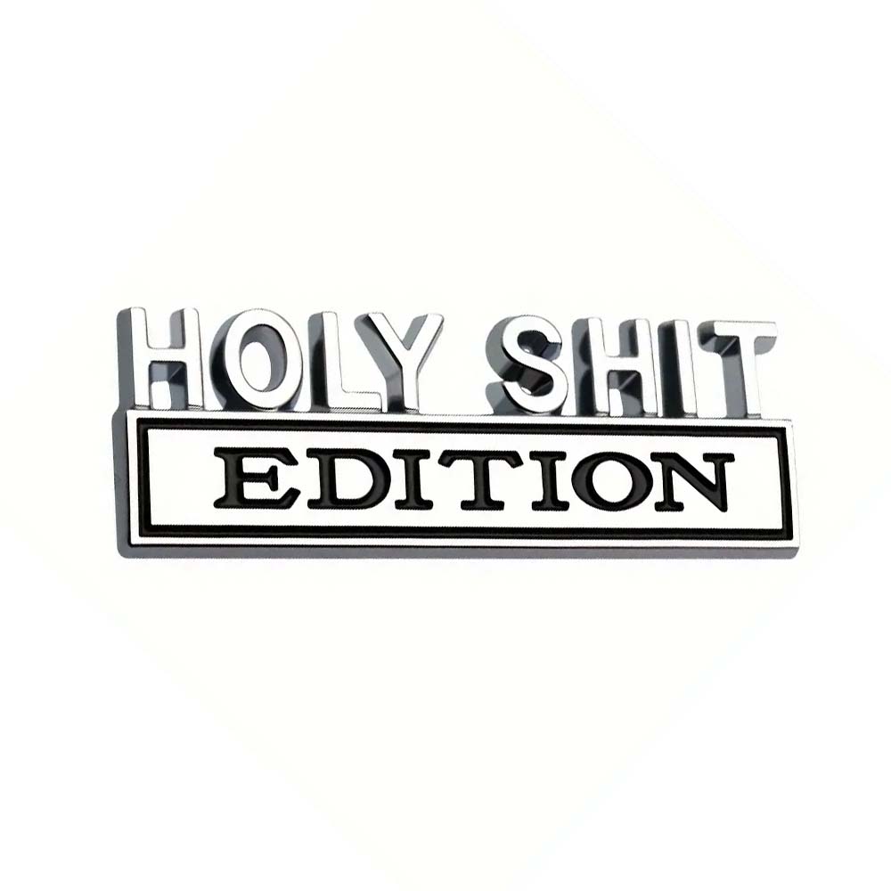 holy shit edition car sticher