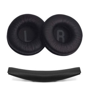 JBL TUNE 520bt 670bt earpads HEADBAND SET 3 PCS BLACK MAXILARAKIA ANTALLAKTIKA