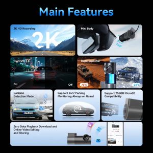 pictrey m2 ddpai dash cam features